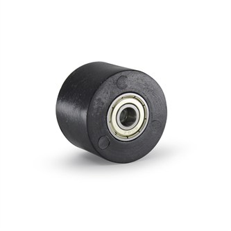 rullino scorri catena motard nero diametro 39 spessore 23