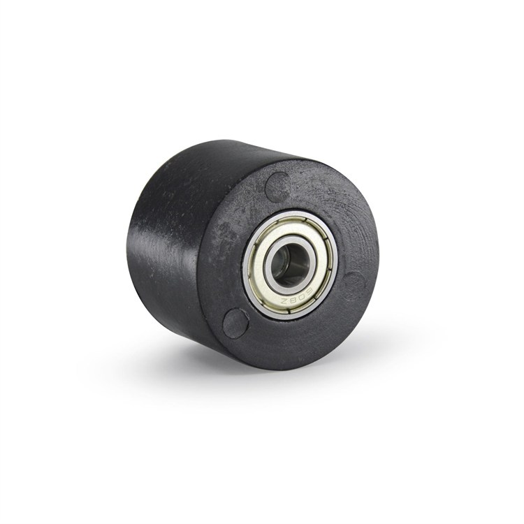 Rullino scorri catena motard Nero diametro esterno 42 mm attacco 8 mm larghezza 29 mm