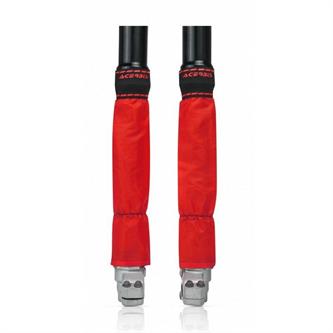 calze protezione forcelle enduro acerbis z mud rosse