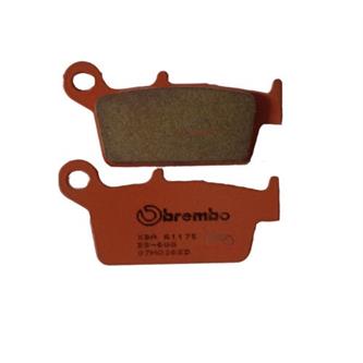 pastiglie brembo honda cr 80 92 02 posteriori standard