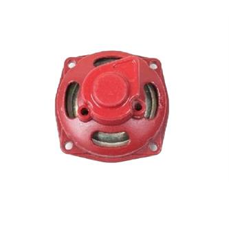 campana frizione miniquad minimoto 6 denti rossa