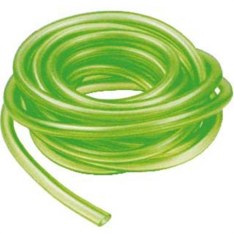 Tubo benzina/sfiato trasparente verde 3x5