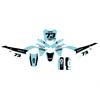 Kit grafiche CRF 110 Leopard personalizzabili in Grafiche Pitbike Personalizzabili