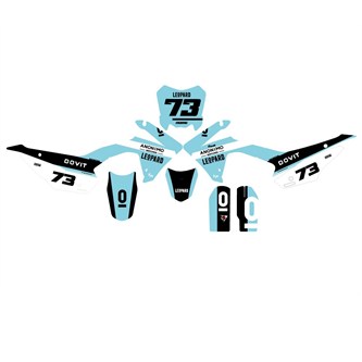 kit grafiche crf 110 leopard