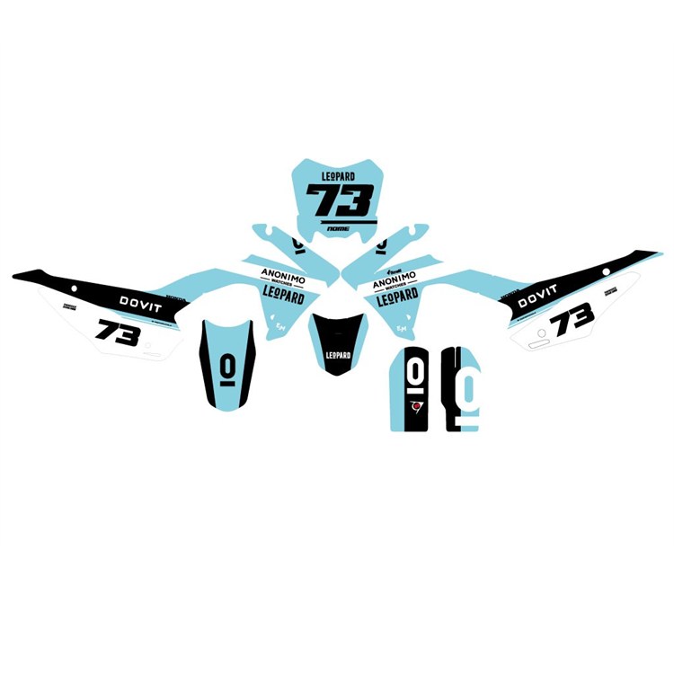 Kit grafiche CRF 110 Leopard personalizzabili