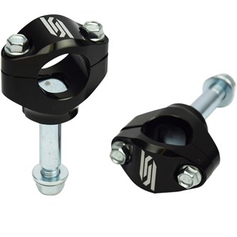 riser scar manubrio 28 mm perno fissaggio 12 mm
