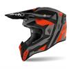 Casco Moto Cross AIROH WRAAP SEQUEL Arancio - Opaco in Caschi Motocross