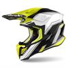 Casco Moto Cross AIROH TWIST 2.0 SHAKEN Giallo - Lucido in Caschi Motocross
