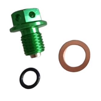 tappo olio magnetico pitbike verde
