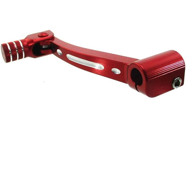 Pedalina cambio pit bike ZS 190 CNC Rosso