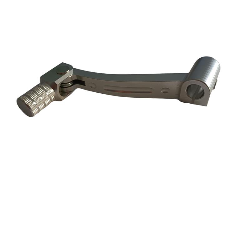 Pedalina cambio pit bike ZS 190 CNC Argento