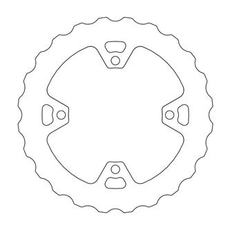 disco freno moto master nitro ktm 85 sx 21 23 posteriore pieno