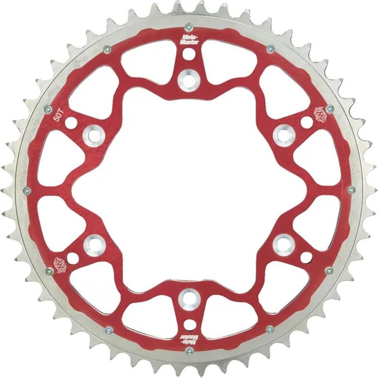 Corona Moto Master Fusion Honda CRF 250 X (2004-2017) 48 denti Rosso