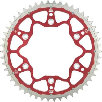 corona moto master fusion honda crf 250 x 2004 2017 49 denti rossa