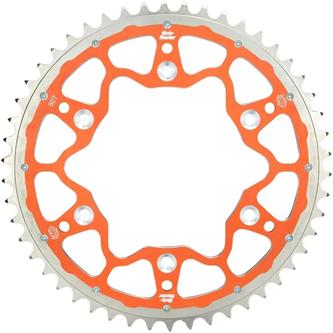 corona moto master fusion ktm 250 sx f 2006 2025 49 denti arancione