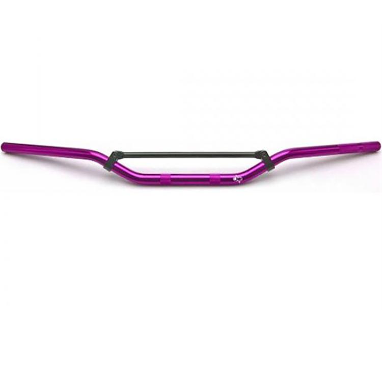 Manubrio alluminio 22 mm piega bassa Viola