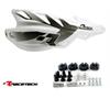 Paramani motard Racetech Raptor Bianco in Manubri e Comandi