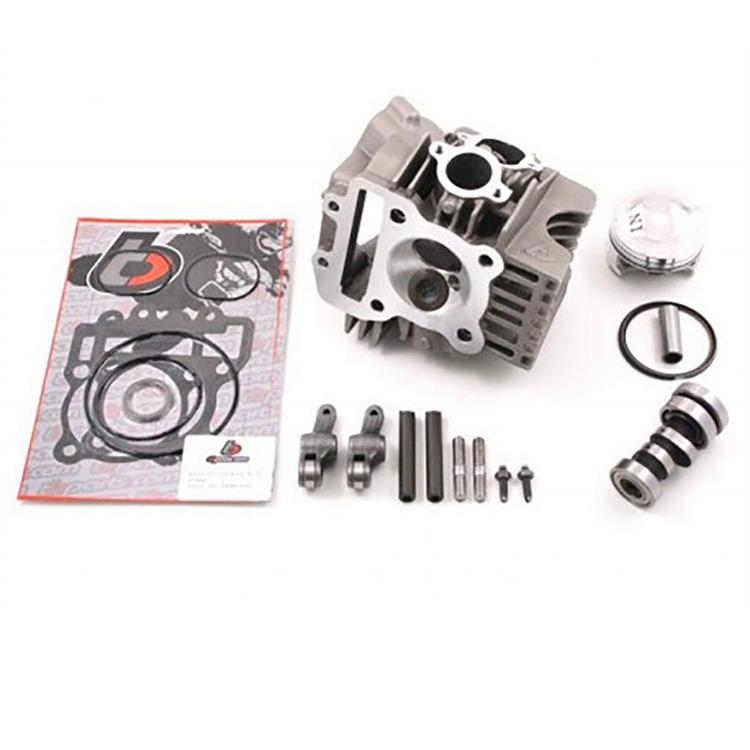 Testa TB Race 2V + Albero a camme TB + Pistone TB 64 mm + Guarnizioni