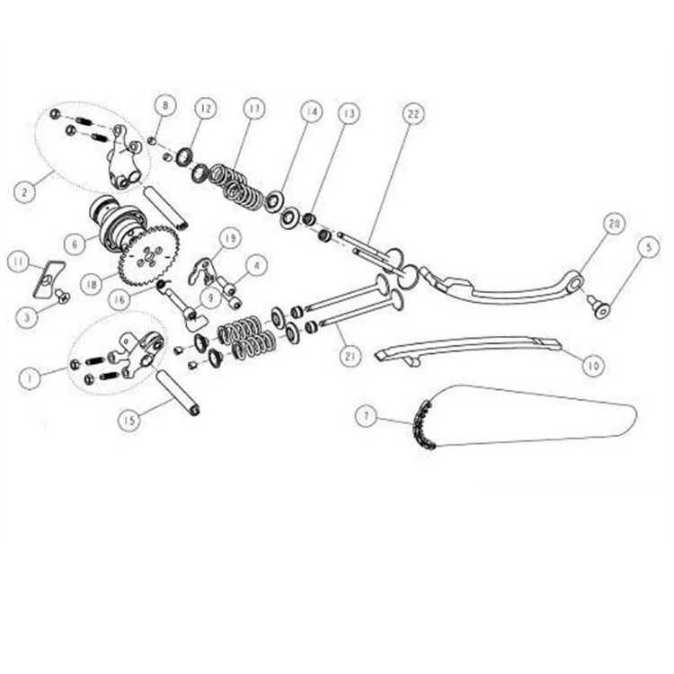 Valvola scarico DAYTONA 150-190 cc (2021)