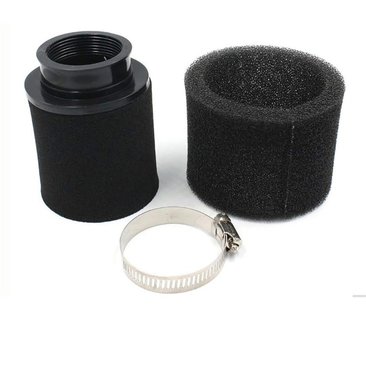 Filtro Aria pit bike 45 mm dritto Nero