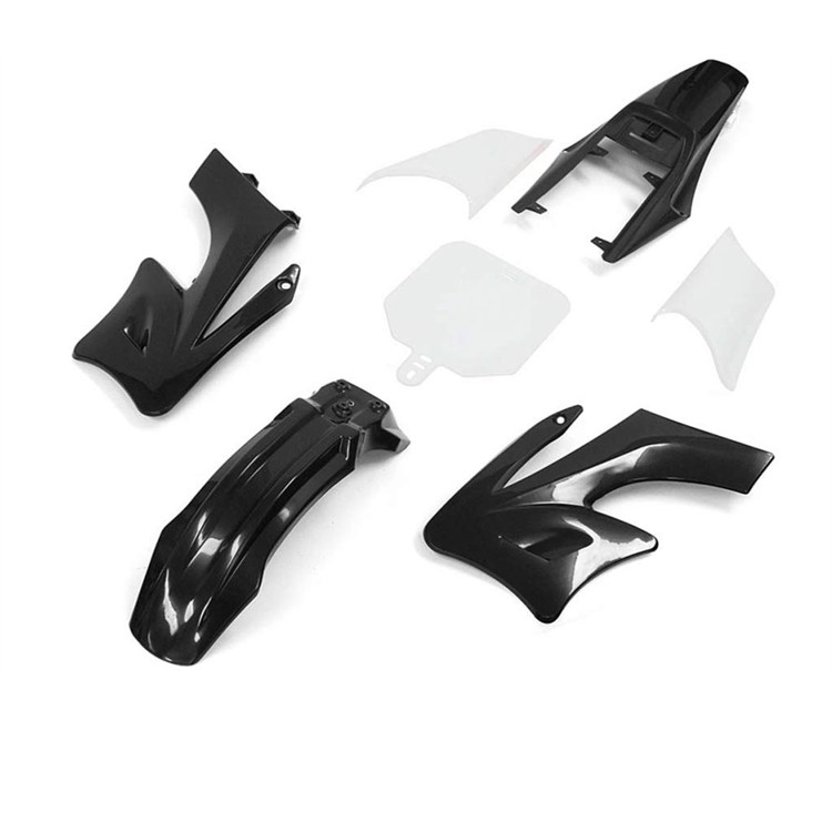 Kit plastiche pit bike ORION Nero
