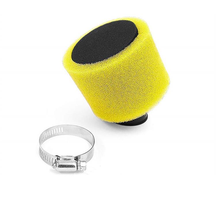 Filtro Aria pit bike 42 storto Giallo