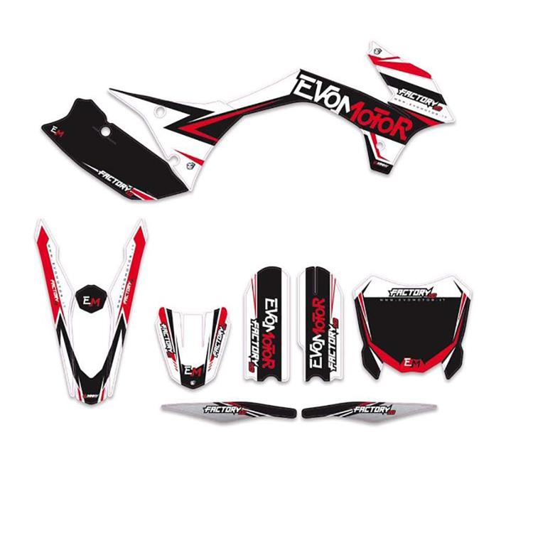 Kit grafiche pit bike replica KTM 85 Evo