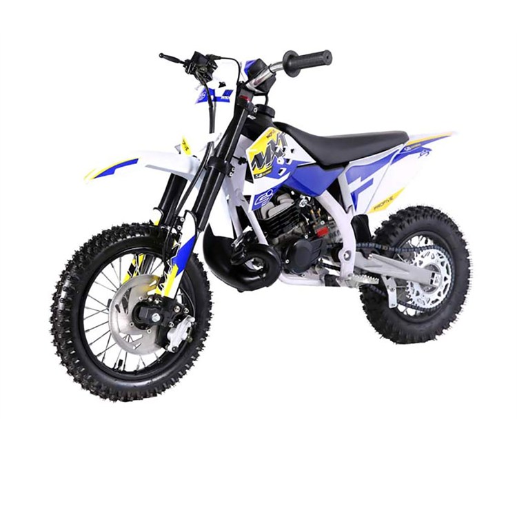 Minicross 50 cc MXT 12/10 (5-8 anni) Blu/Giallo