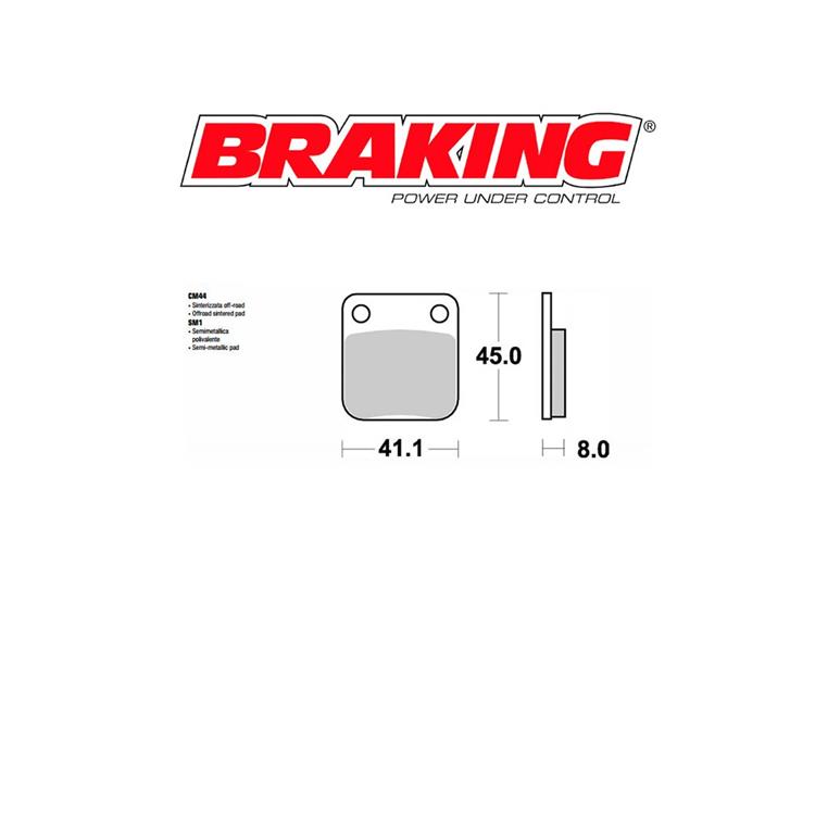 Pastiglie freno I Braking SM1 