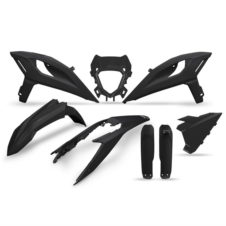 Kit plastiche Beta RR 125 2T (2025-2026) - colore nero