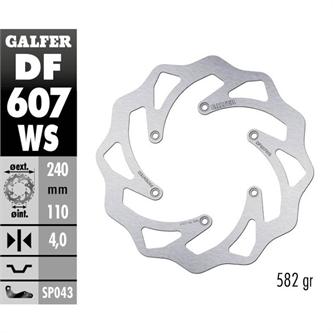 disco freno galfer wave ktm 250 sx f 2006 2025 posteriore maggiorato