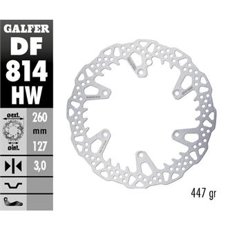 disco freno galfer shark honda crf 250 r 2004 2025 posteriore 4 mm