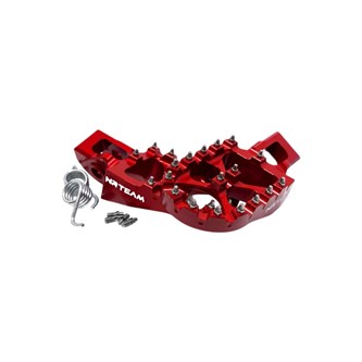 pedane in ergal gasgas 350 ec f 2021 2023 rosso