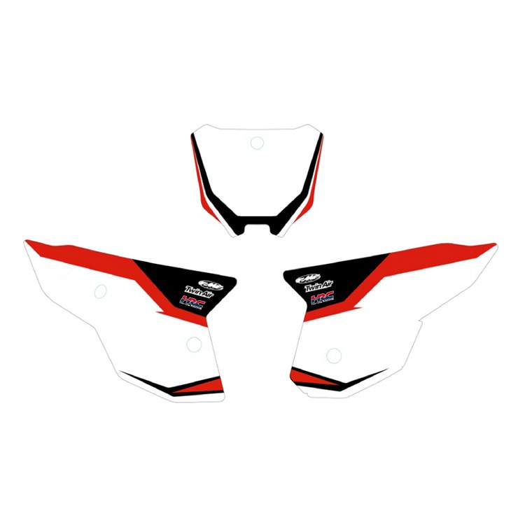 Adesivi portanumero Honda CRF 250 R (2022-2024)