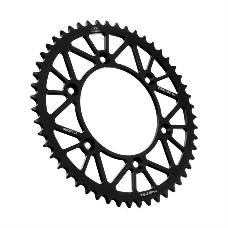 Corona JT ergal Husqvarna 150 TE (2020-2025) 51 denti Nero