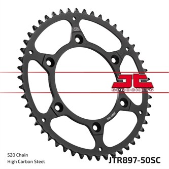 corona jt acciaio triumph tf 450 rc 2025 50 denti scaricata
