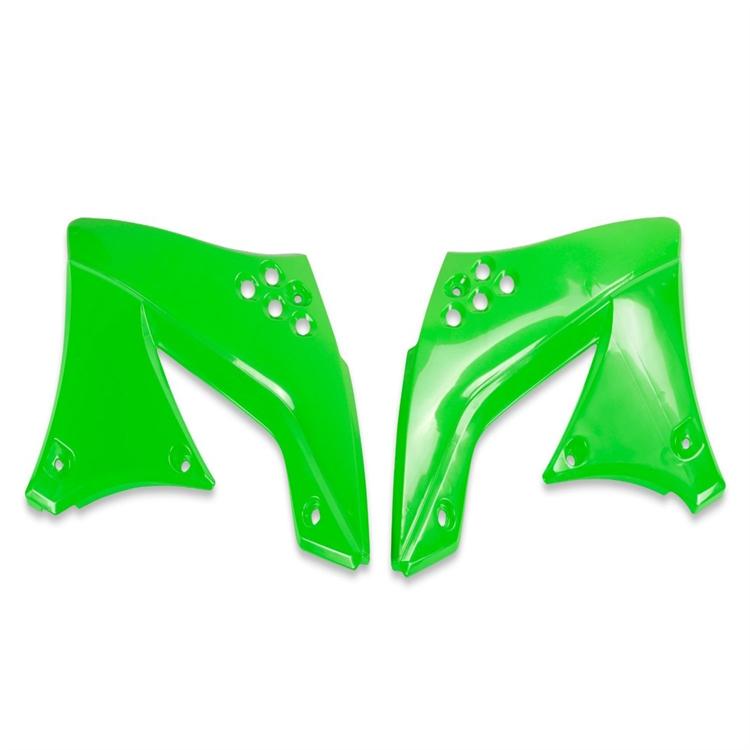 Convogliatori radiatore Kawasaki KX 450 F (2009-2011) verdi