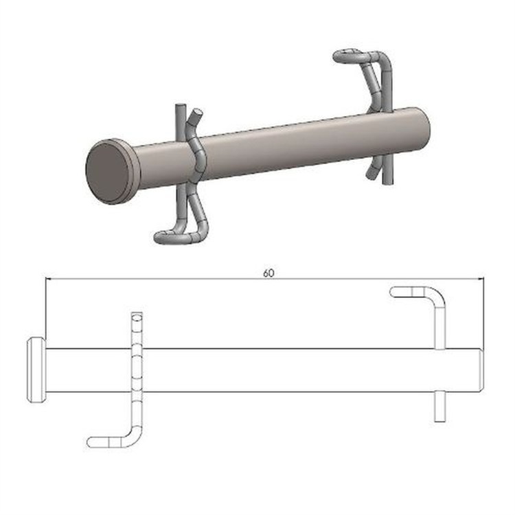 Pinza freno MXC Fantic 125 XX (2022-2025) posteriore