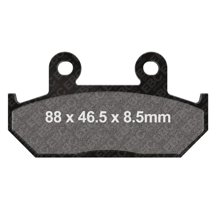 Pastiglie freno SFAC412 EBC Carbonio