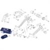 Supporto pedana sinistro originale Ohvale GP2 (2025) Nero in Ohvale