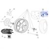 Disco freno posteriore 155 mm originale Ohvale GP2 (2021-2025)  in Ohvale