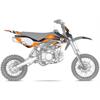 Kit grafiche CRF 70 RS Arancione in PitBike e MiniGP