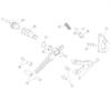 Supporto pedana destro originale Ohvale GP0 EVO 160 (2022-2024)  in Ohvale
