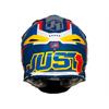 Casco Moto Cross JUST1 J39 REACTOR Giallo Blu - Opaco in Abbigliamento