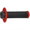 Manopole PRO GRIP Lock-On 708 nero/rosso in Motocross