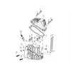 Guarnizione coperchio testa motore ZS 190-212 in PitBike e MiniGP
