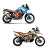 Protezioni radiatore KTM 125 EXC (2008-2011) alluminio in Enduro