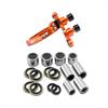 Protezioni radiatore KTM 125 EXC (2008-2011) alluminio in Enduro