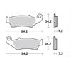 Pastiglie Moto Master Honda CRF 250 R (04-24) anteriori GP in Motocross