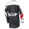 Maglia Cross Adulto O'NEAL ELEMENT RACEWEAR Nero Bianco in Abbigliamento